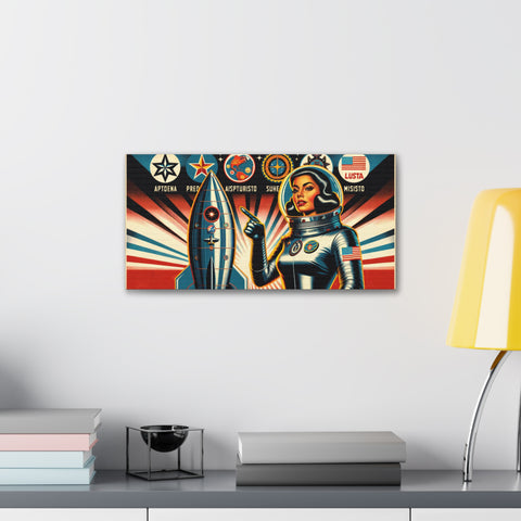 Galactic Dame of Tomorrow - Canvas Print