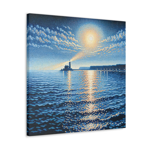 Dazzling Twilight Beacon - Canvas Print