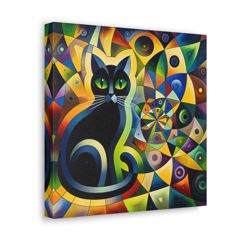 Whiskers in the Kaleidoscope - Canvas Print