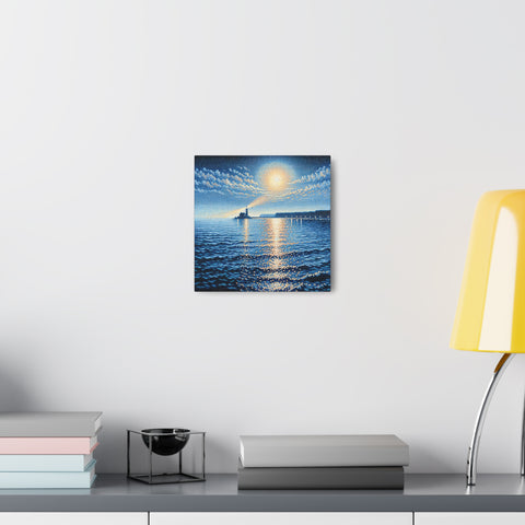 Dazzling Twilight Beacon - Canvas Print