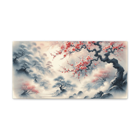 Sakura Serenity: Mist and Bloom
