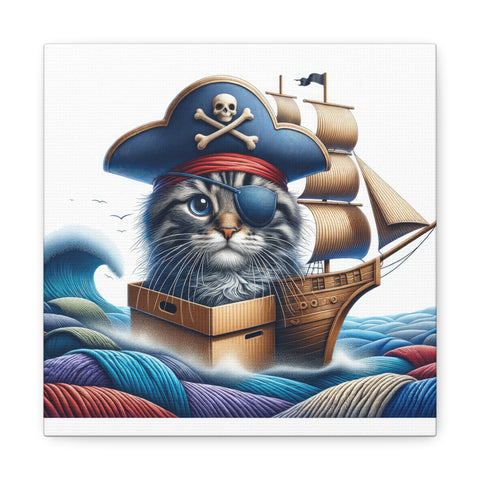 Furry Buccaneers Dream - Canvas Print