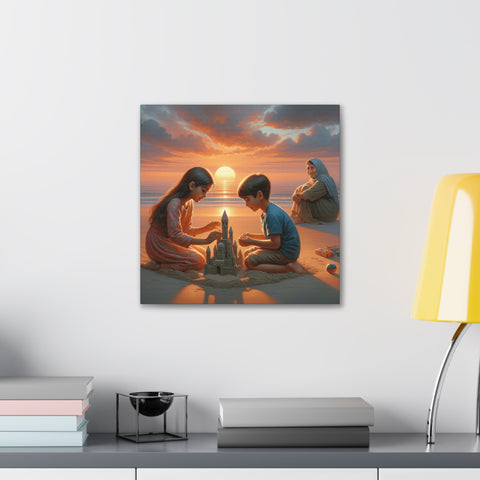 Twilight Towers of Innocence - Canvas Print