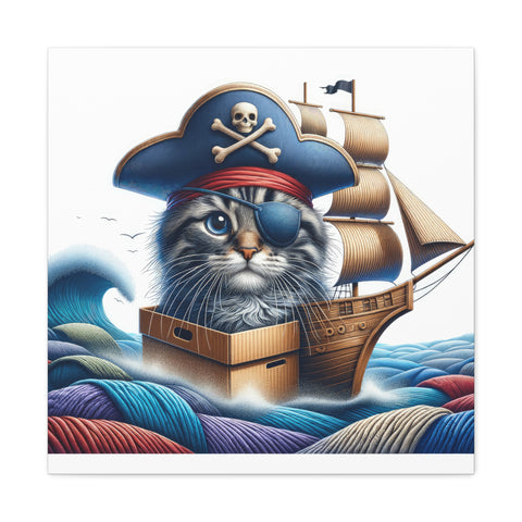 Furry Buccaneers Dream - Canvas Print