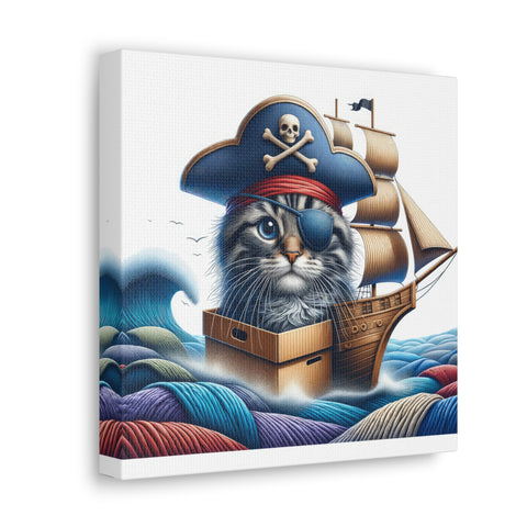 Furry Buccaneers Dream - Canvas Print