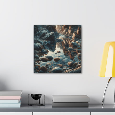 Serenity in Stone - Canvas Print