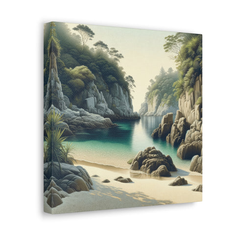 Whispering Cove's Serenity - Canvas Print