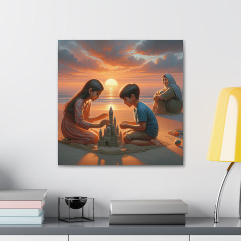 Twilight Towers of Innocence - Canvas Print