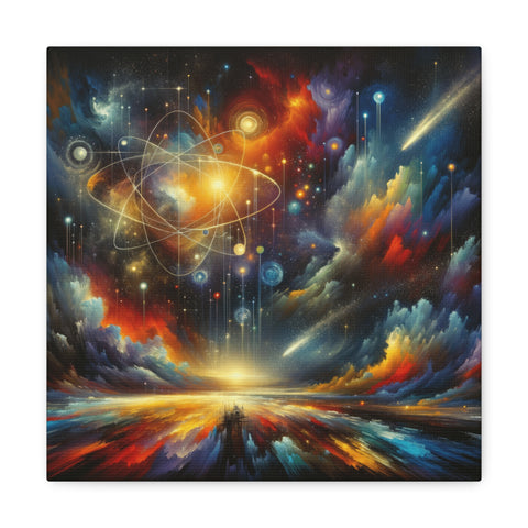 Cosmic Symphony - Canvas Print