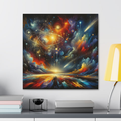 Cosmic Symphony - Canvas Print