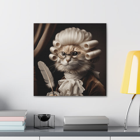 Whiskers of Wisdom - Canvas Print