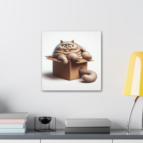 Boxed Bounties of Boredom - Canvas Print