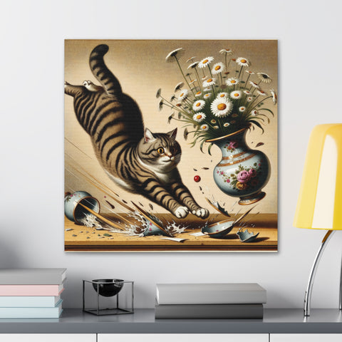 Chaos in Bloom - Canvas Print