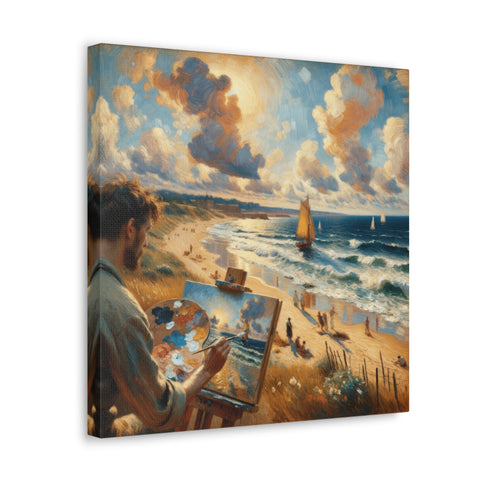 Canvas of the Coastal Symphony - Canvas Print