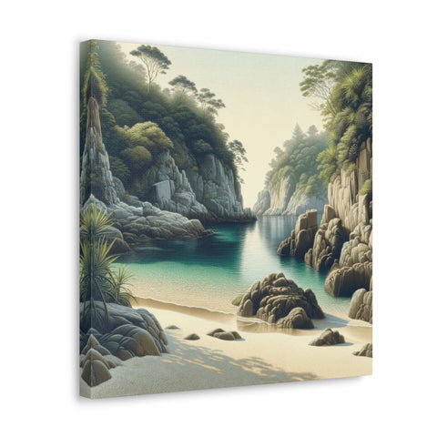 Whispering Cove's Serenity - Canvas Print