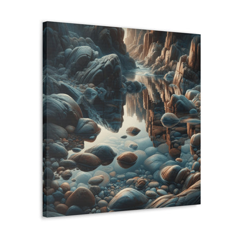 Serenity in Stone - Canvas Print