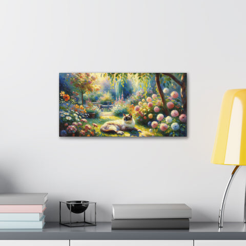 Serenity in Bloom - Canvas Print