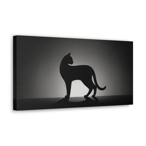 Silhouette of Serenity - Canvas Print