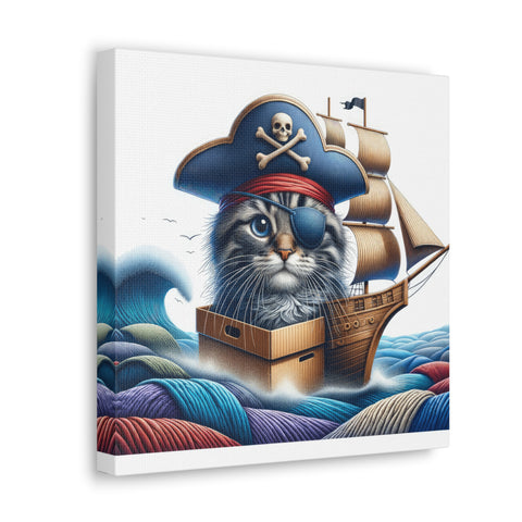 Furry Buccaneers Dream - Canvas Print