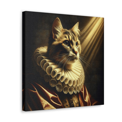 The Regal Whisker - Canvas Print