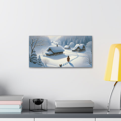 Whispering Winter's Tale - Canvas Print