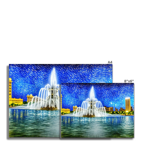 A set of ceramic tile decorated with some of the most beautiful landscapes in the world