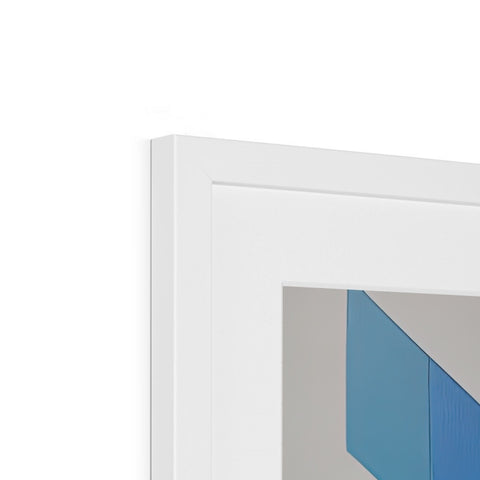 A pair of windows close and a white wall mounted monitor in a picture frame.