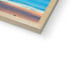 A book with wooden wood panel on it filled with a photo of boogie boards