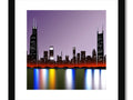 Art prints and pictures of Chicago skyline are in the city.