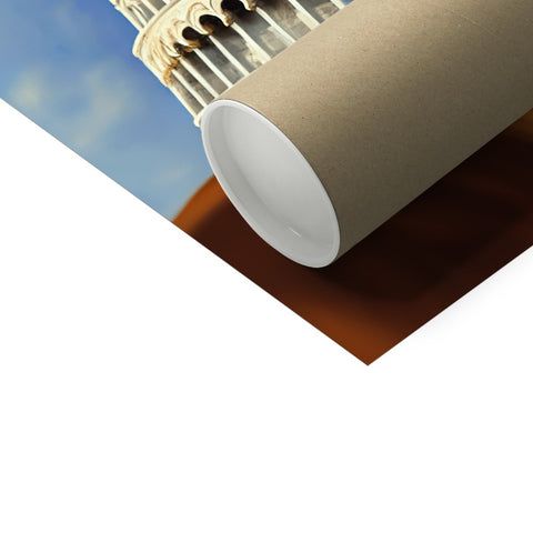 A paper roll is on a counter on a white and white background.
