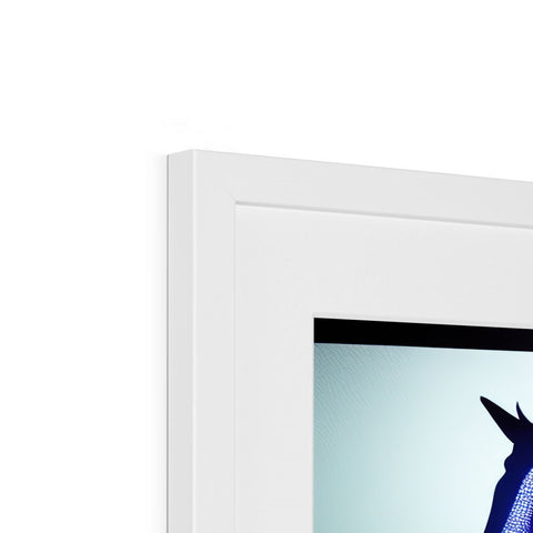 A black and white monitor sitting on top of a computer and a blue bar next to