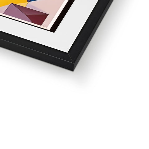 A photo of a picture frame with a white background and a gold metal ribbon.