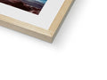 a photo of a wooden frame on top of an image on a book