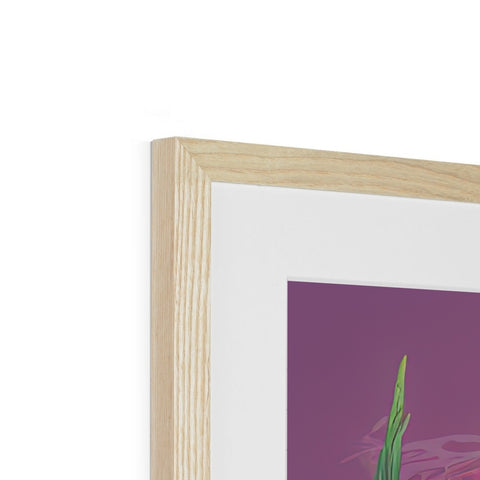 the photo is a picture of a wooden frame on a wooden background.