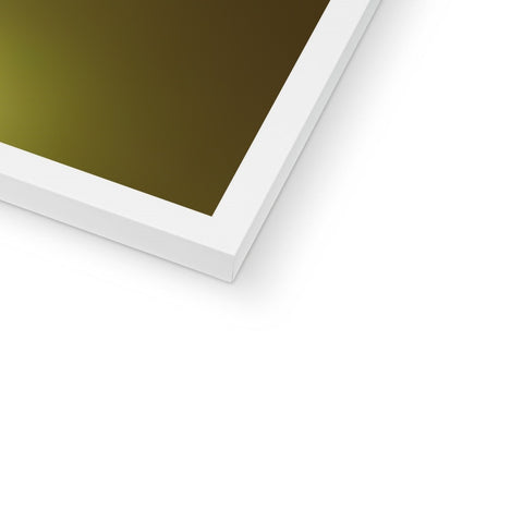 An imac screen with gold foil and a gold pan set on the top plate.