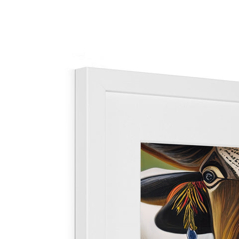 A picture of a toucan on a picture frame