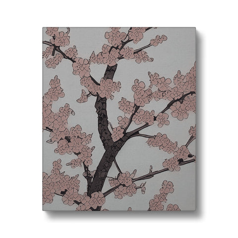 a flowery tree with cherry blossoms on the top of it