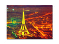 A mouse pad with a picture of the French National Monuments of Paris.