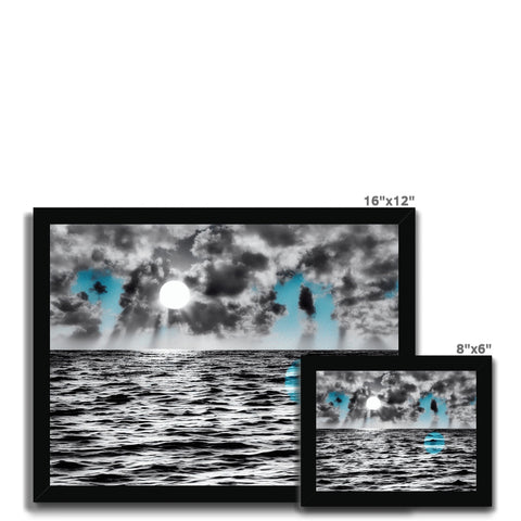 A picture frame with multiple monitors and photographs of different types of photos.