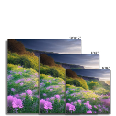 Window blinds with white backgrounds and colorful images on a green screen.