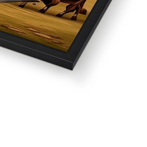 an image of a picture frame on a fireplace top in an iron frame