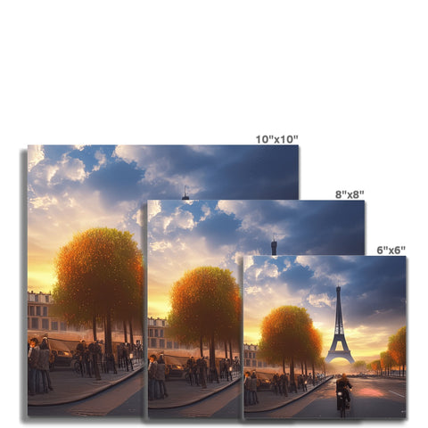 A set of cards with a picture of a tree and trees on them.