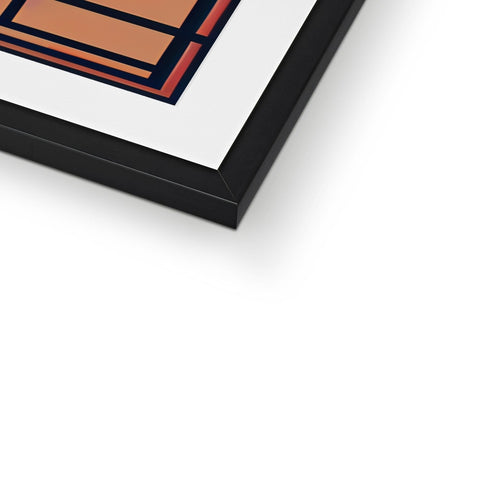 a picture frame with an arrow on top and a brown image of a picture on it