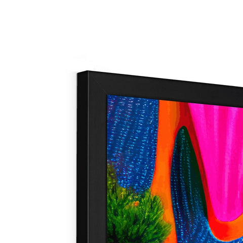 A television that has the most attractive colors on it.
