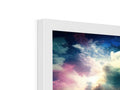 A white background of large windows on front of an ipad window.