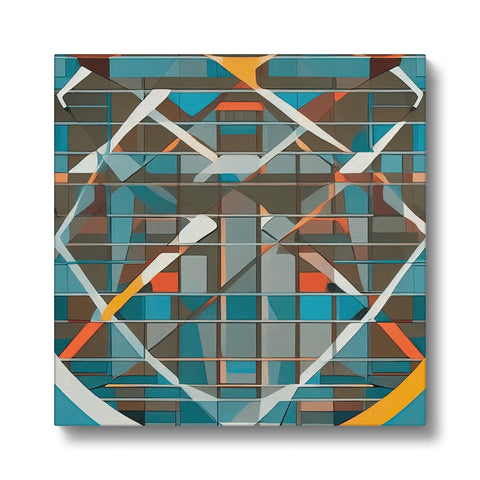 Several different colored tile tile with colors in an art print on top