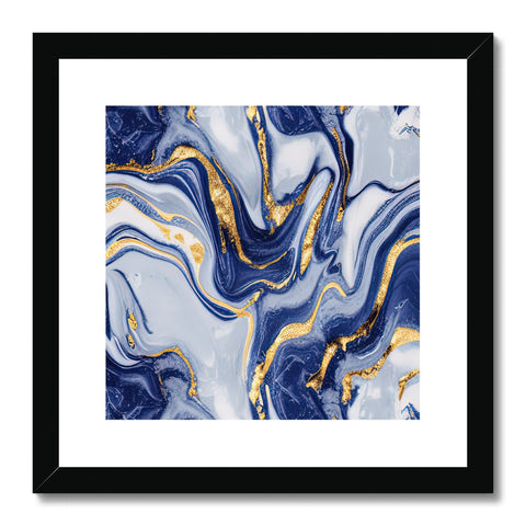An art print of sea with several waves below.