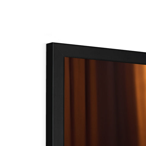 A large screen television has a couple of close up panes of gray wood on it