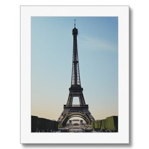 eiffel tower with the Eiffel Tower near a tower in Paris and a