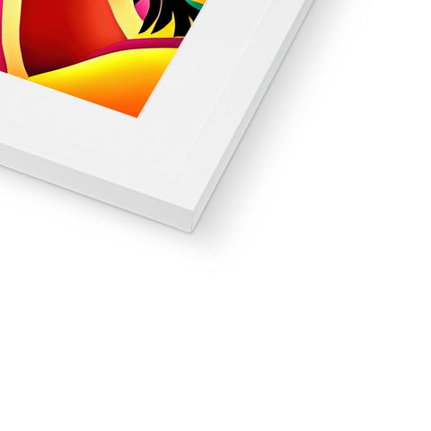 A picture picture of a toucan on an apple picture frame